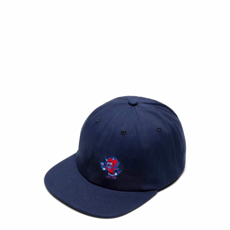 Headwear * | Cold World Frozen Goods Devil Up Unstructured 6 Panel Navy