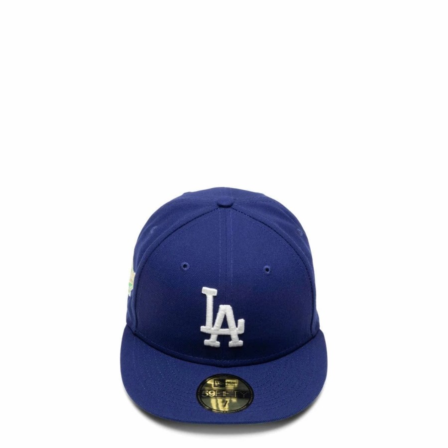 Headwear * | New Era 59Fifty Los Angeles Dodgers Citrus Pop Fitted Cap Blue