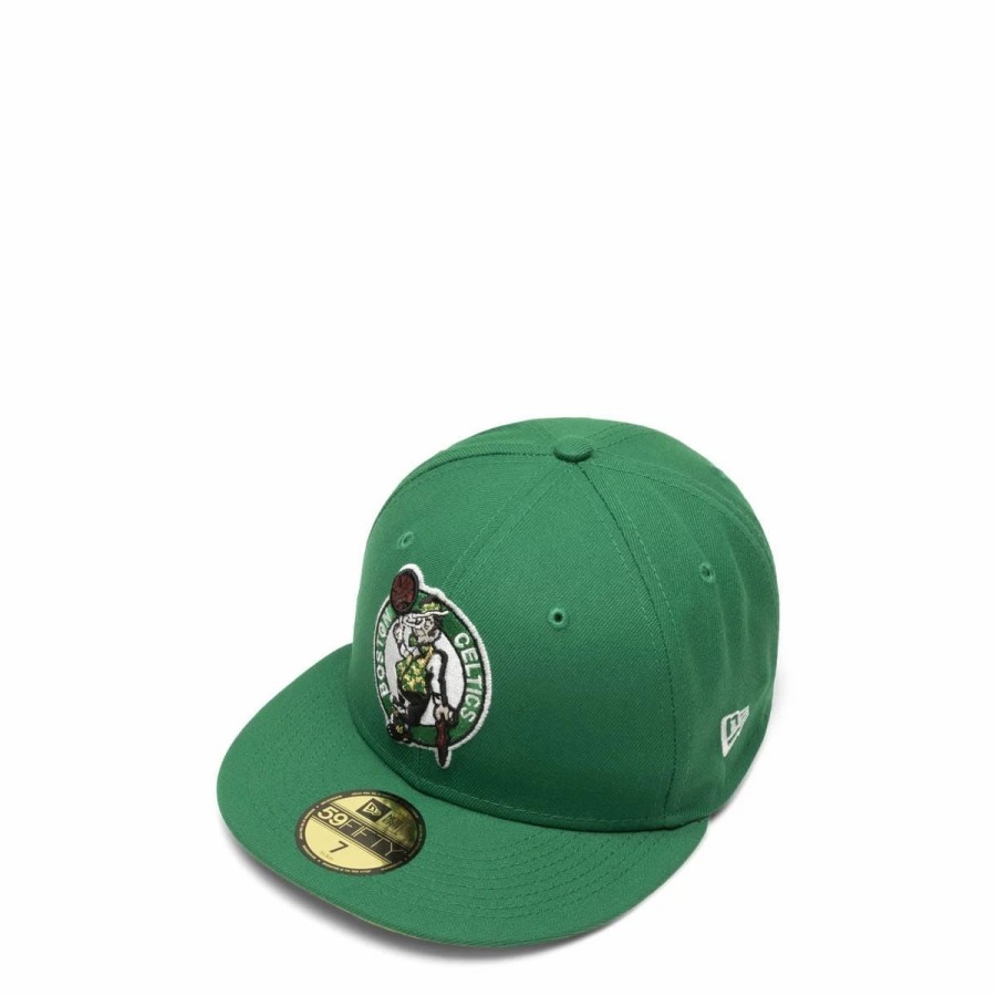 Headwear * | New Era 59Fifty Boston Celtics Citrus Pop Fitted Cap Kelly Green