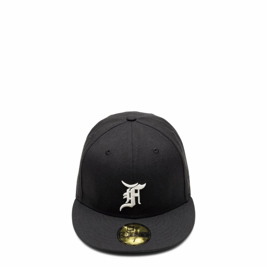 Headwear * | New Era X Fear Of God Essentials 59Fifty Black