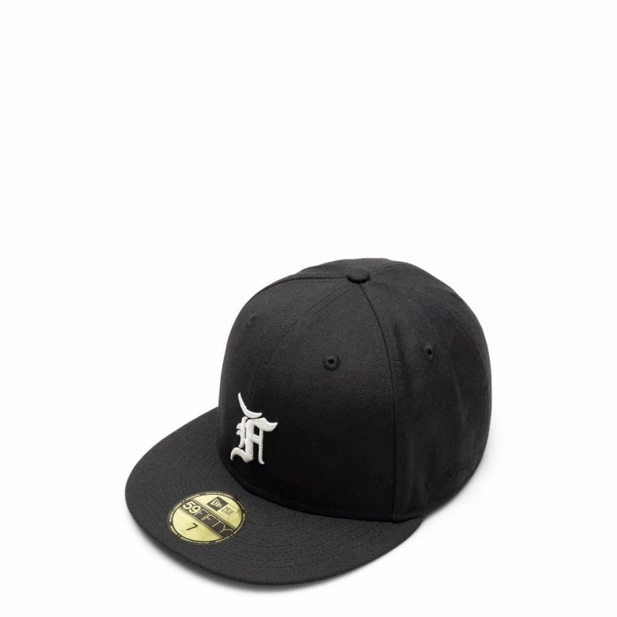 Headwear * | New Era X Fear Of God Essentials 59Fifty Black