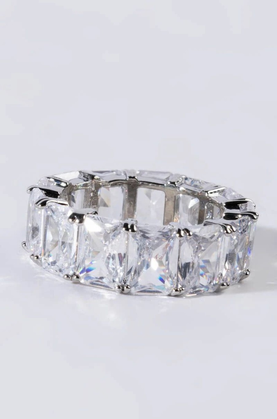 Jewelry * | Zira Bling Ring Silver