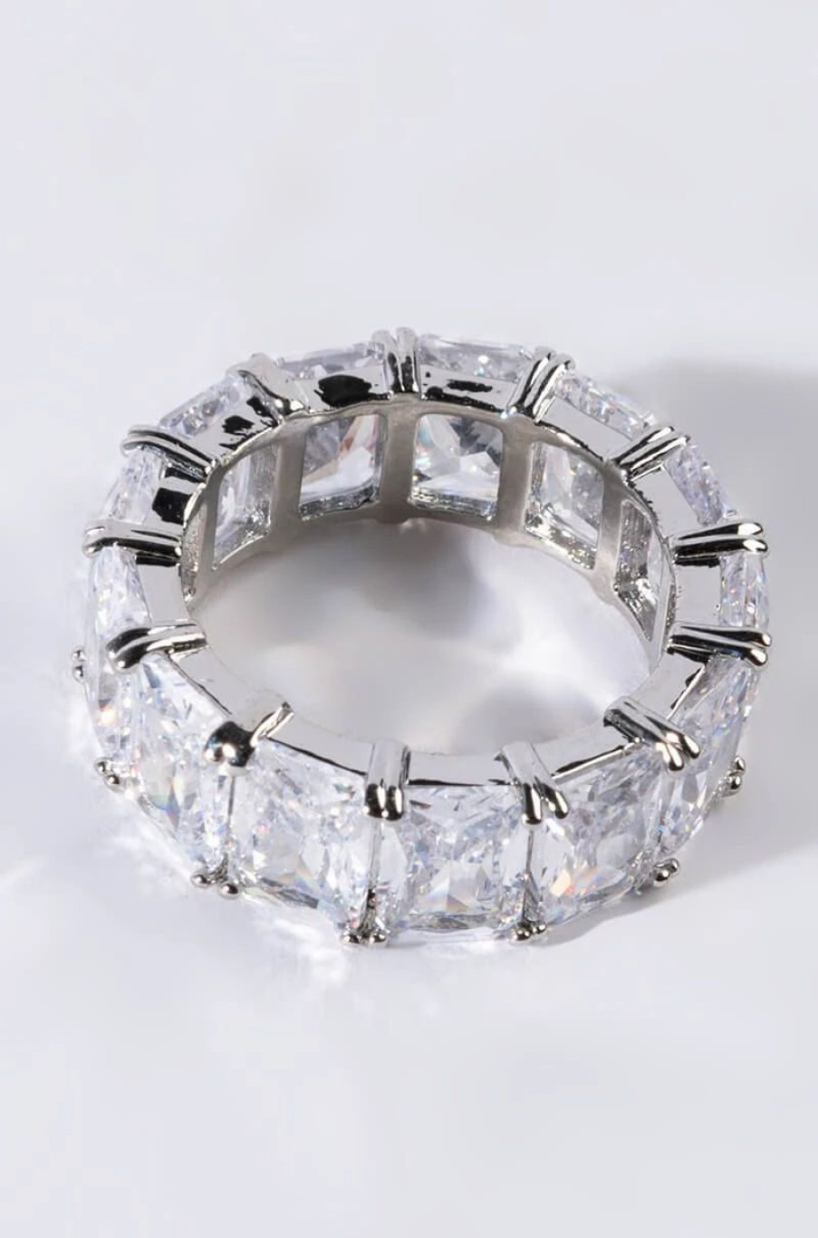 Jewelry * | Zira Bling Ring Silver