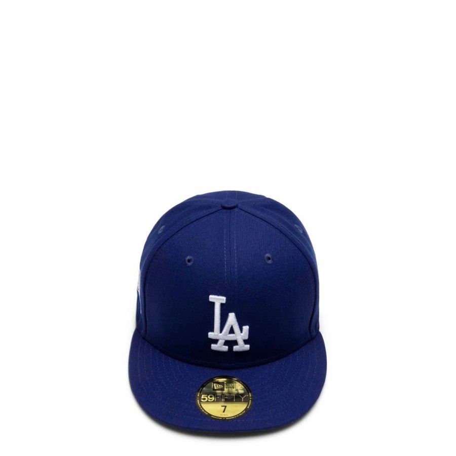 Headwear * | New Era 59Fifty Los Angeles Dodgers Bannerside Fitted Cap Blue