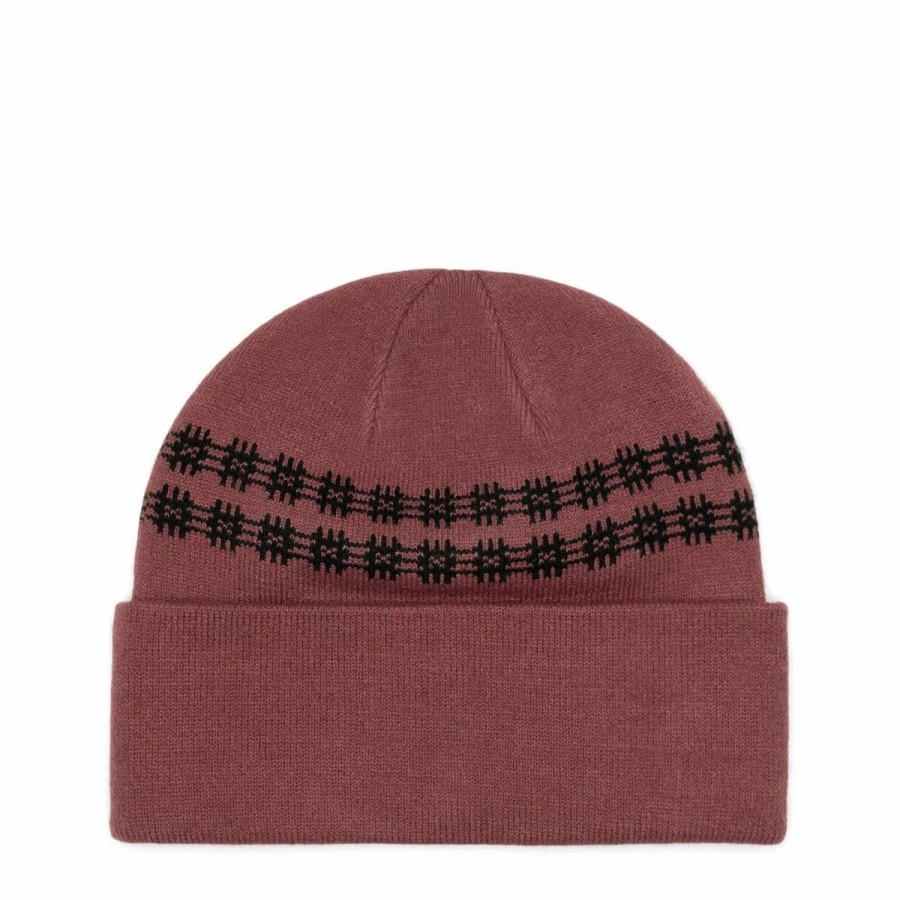 Headwear * | Pleasures Wire Jacquard Beanie Muave