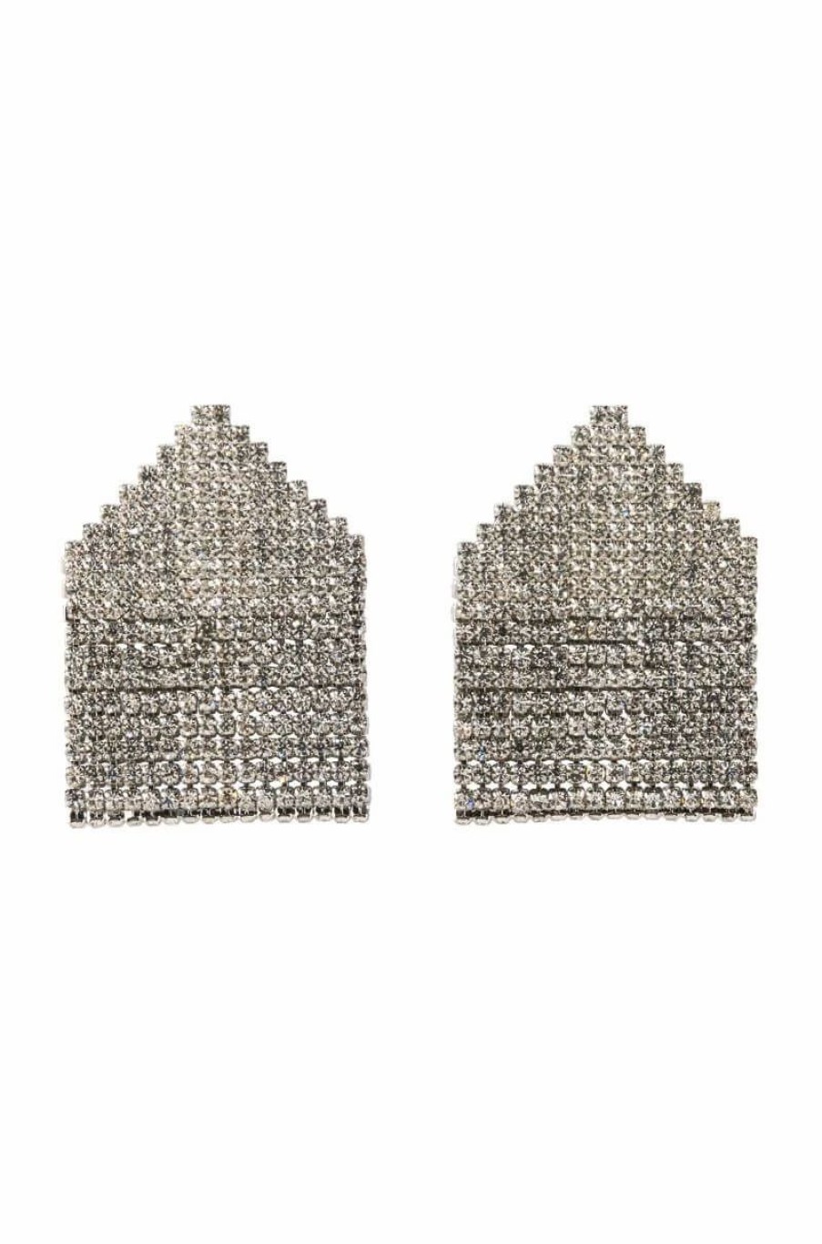 Jewelry * | Never Over The Top Earring Silver