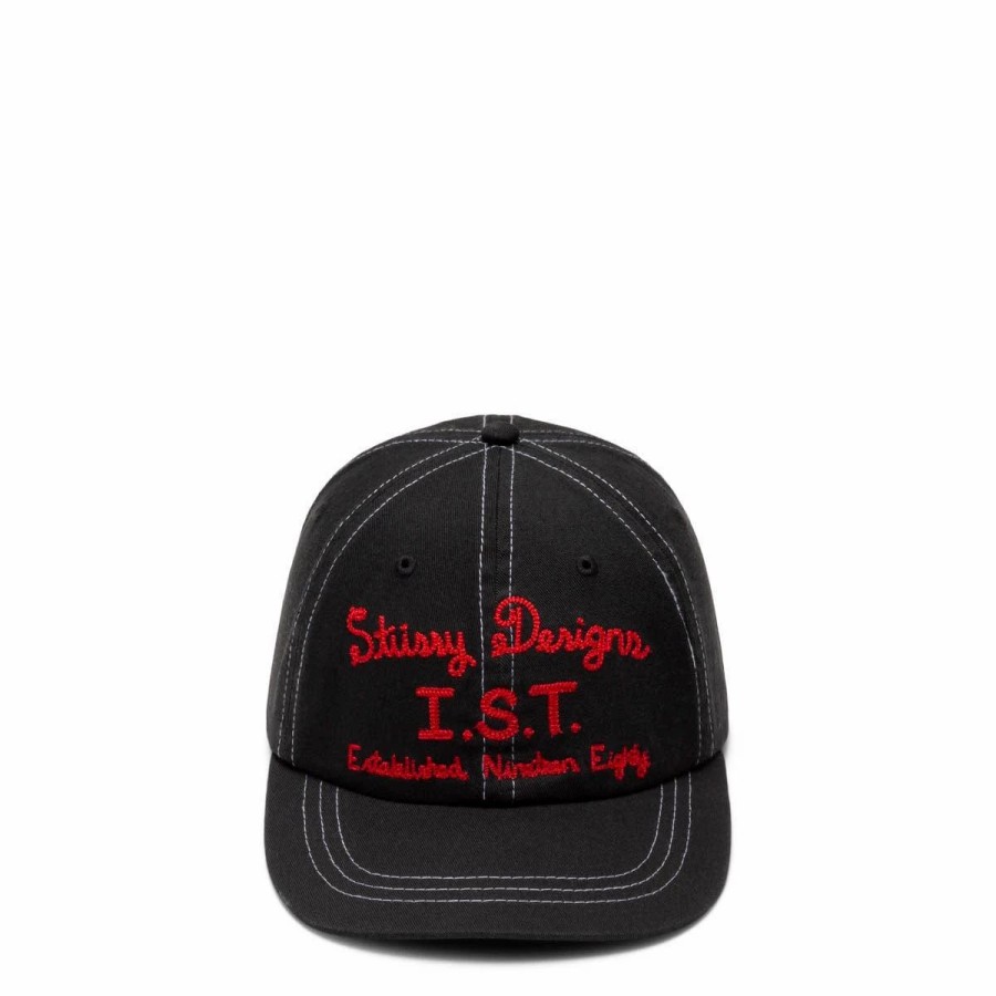 Headwear * | Stussy Ist Low Pro Cap Black