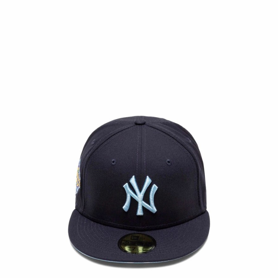 Headwear * | New Era 59Fifty New York Yankees Cloud Under Fitted Cap Navy