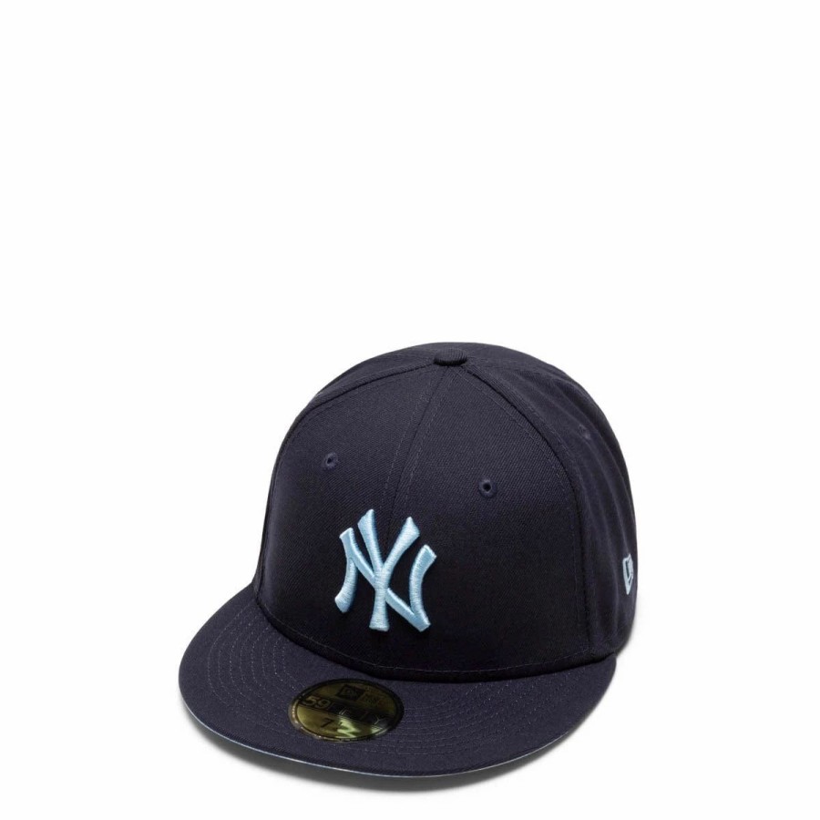 Headwear * | New Era 59Fifty New York Yankees Cloud Under Fitted Cap Navy