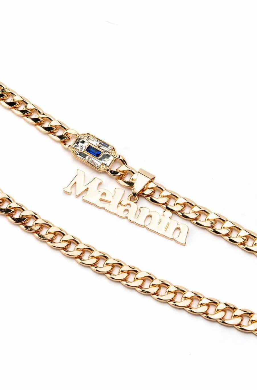 Jewelry * | Melanin Babe Layered Necklace Gold