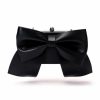 Handbags, Clutches & Wallets * | Sitting Pretty Faux Leather Clutch Black