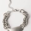 Jewelry * | Link Chain Bracelet Silver