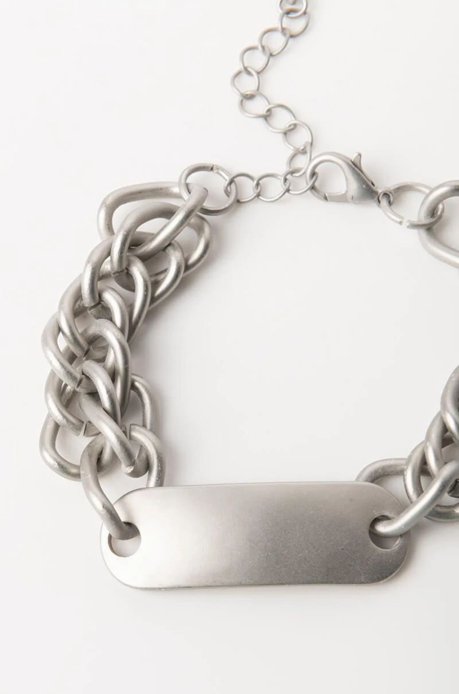 Jewelry * | Link Chain Bracelet Silver