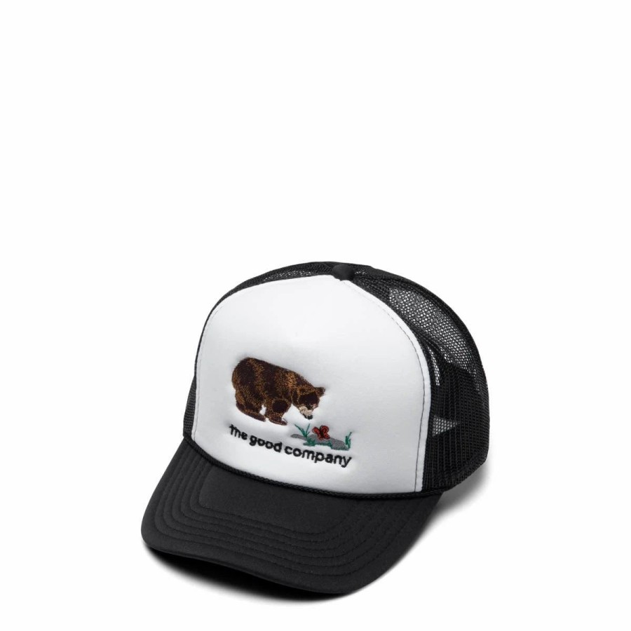 Headwear * | The Good Company Bear Trucker Hat Black