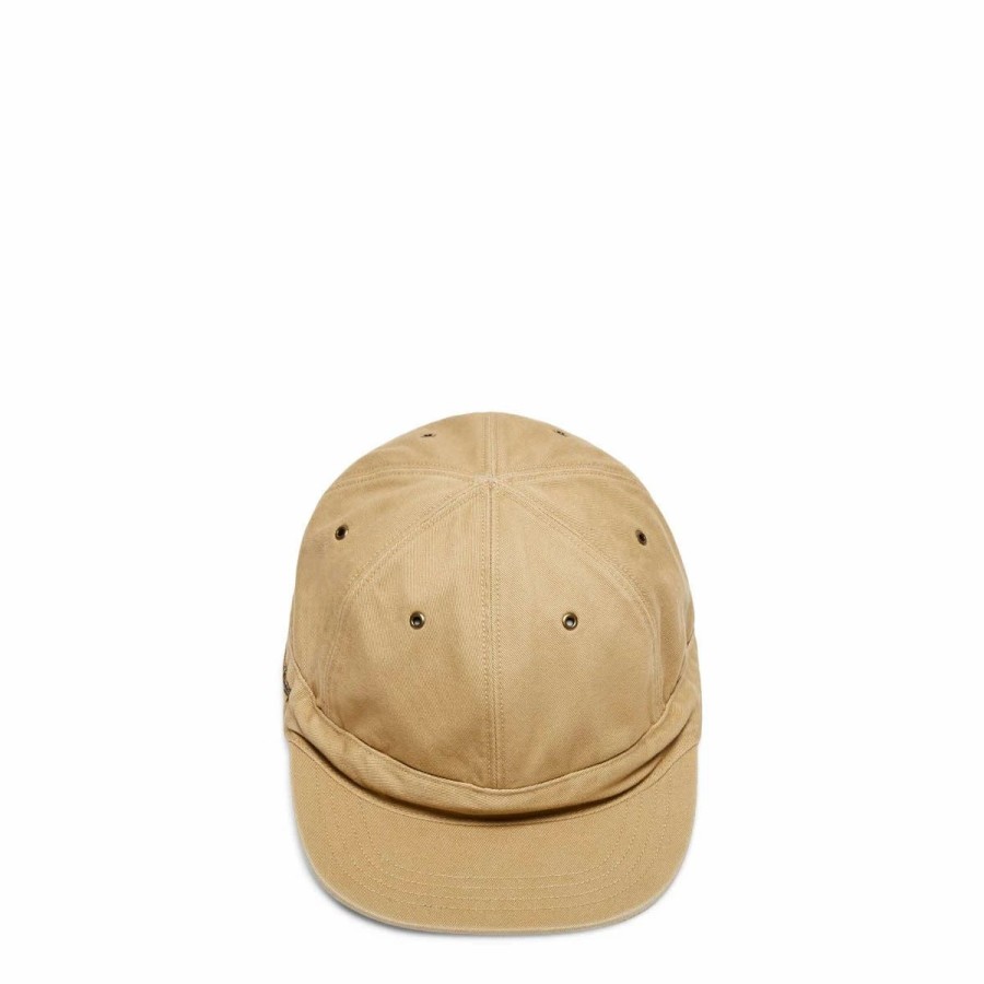 Headwear * | Kapital Chino Barbie Cap (Surf) Beige