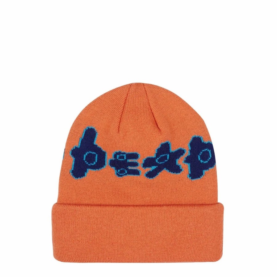 Headwear * | Brain Dead Amoeba Wool Beanie Burnt Orange