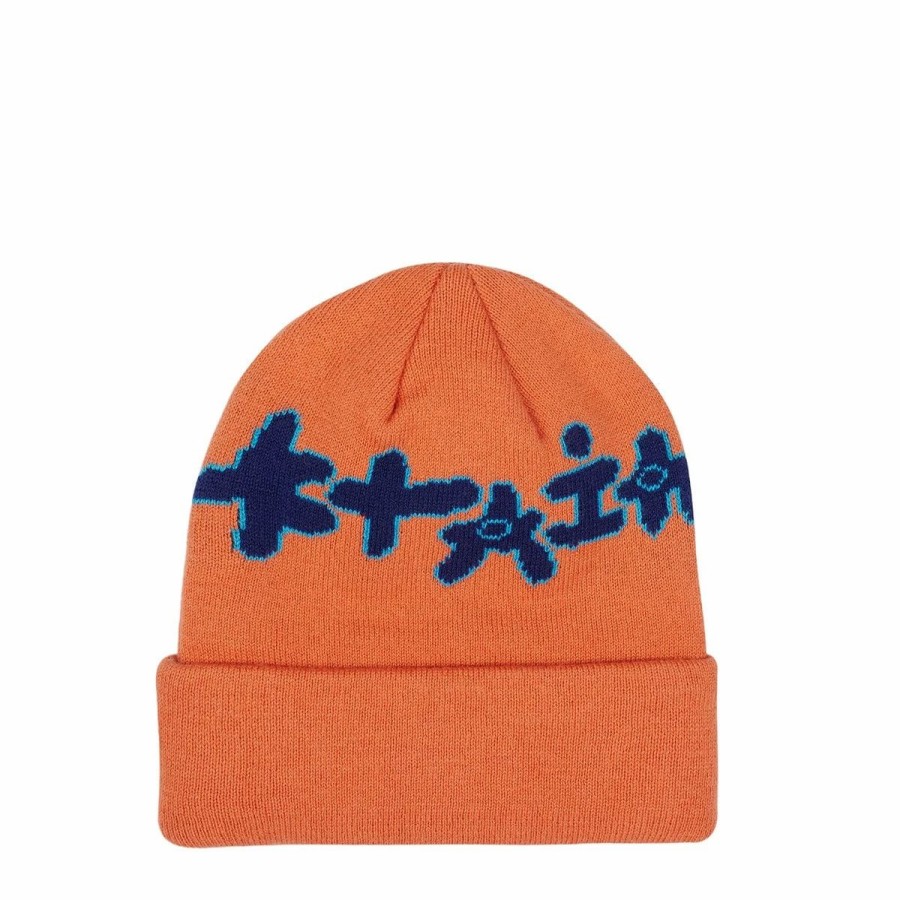 Headwear * | Brain Dead Amoeba Wool Beanie Burnt Orange