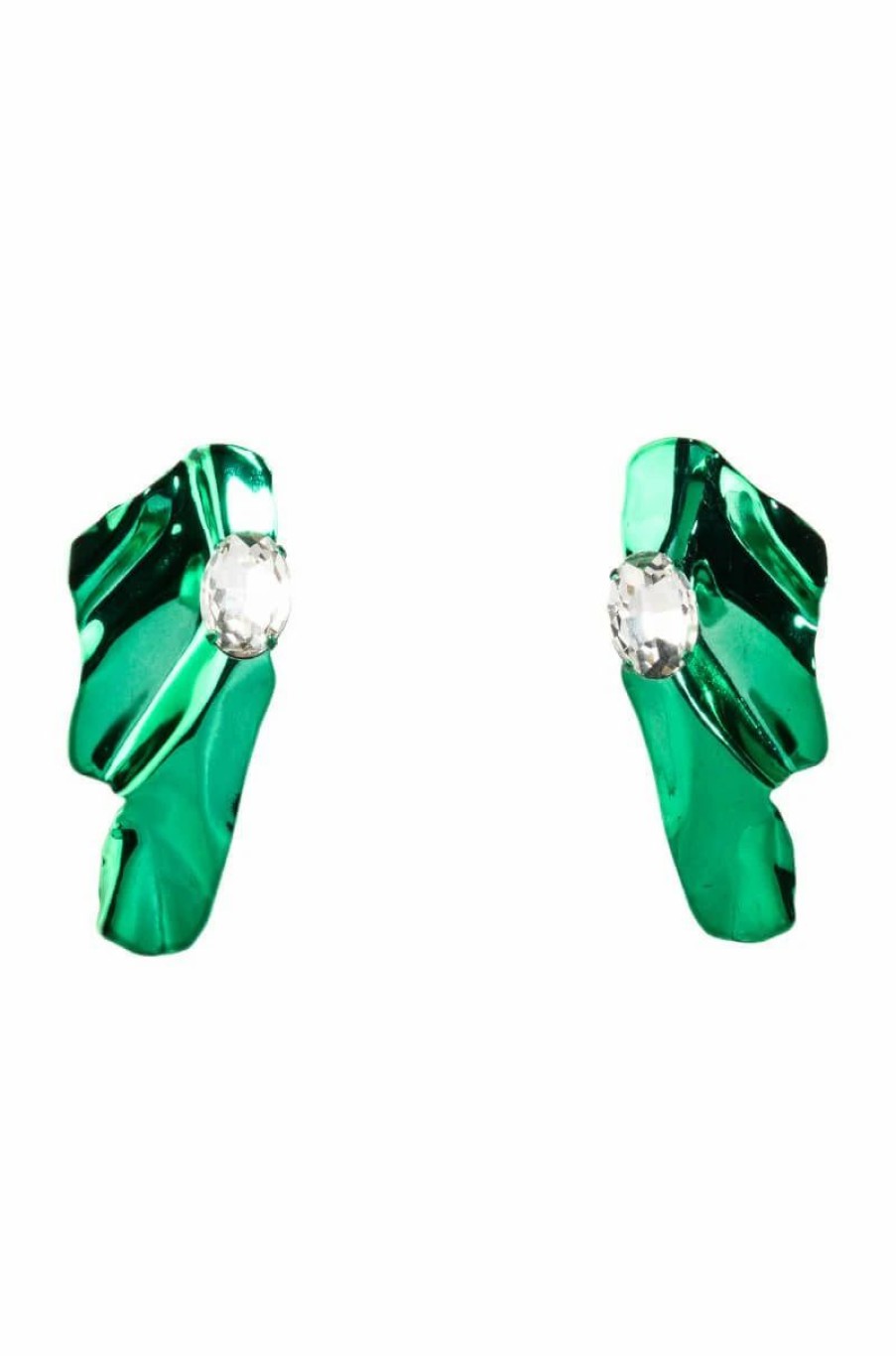 Jewelry * | Im Jaded Acrylic Drop Earrings Green