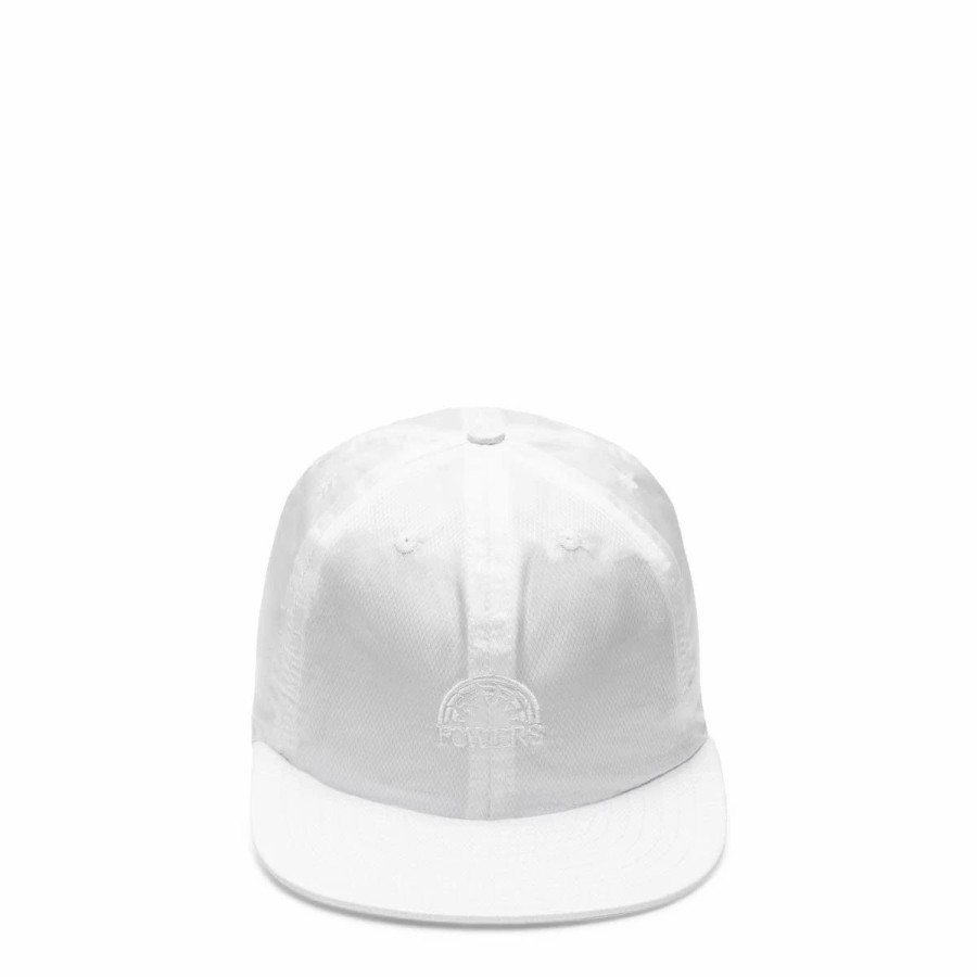 Headwear * | Powers Sun Nylon 6-Panel Cap White