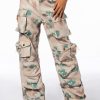 Denim * | Wildfire Cargo Pant Beige Multi