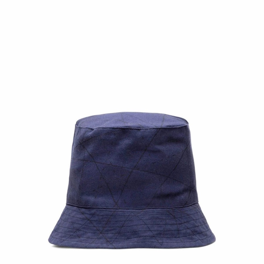 Headwear * | Engineered Garments Bucket Hat Dk.Navy Nautical