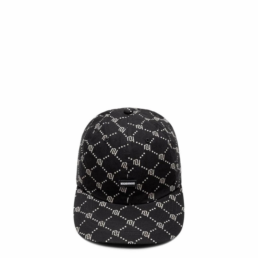 Headwear * | Neighborhood Monogram / C-Cap Black