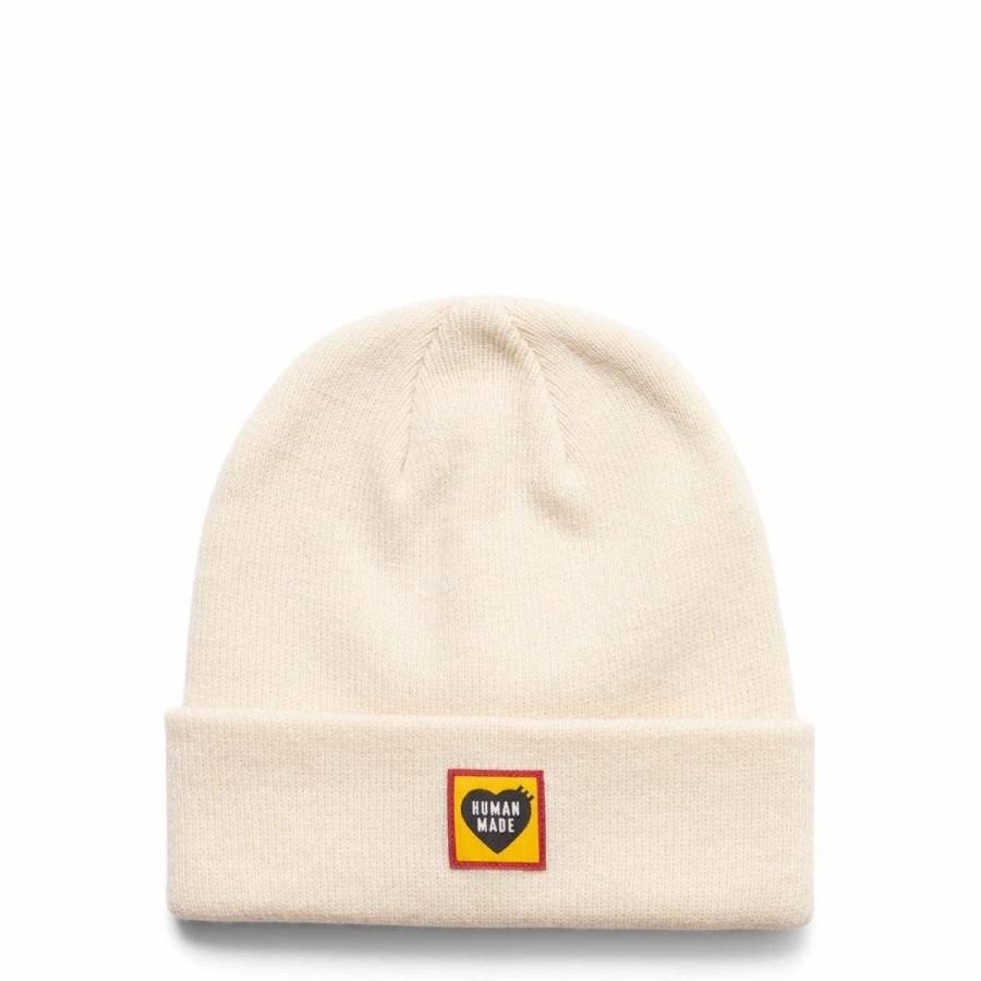 Headwear * | Human Made Beanie White