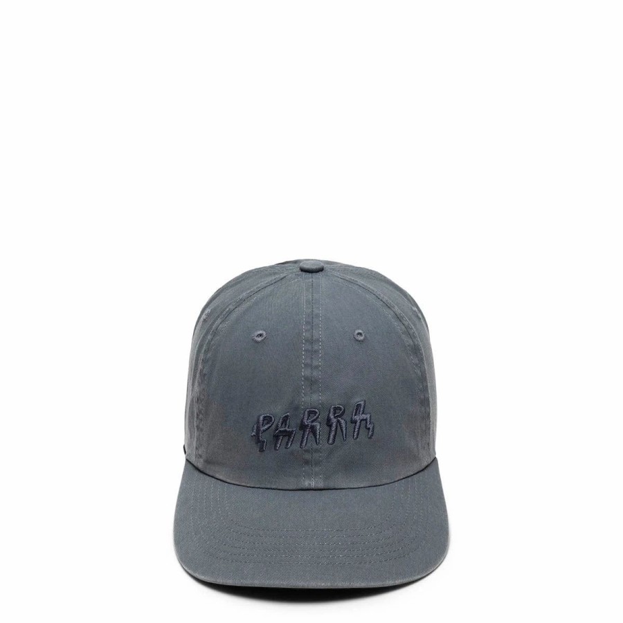 Headwear * | By Parra Shocker Logo 6 Panel Hat Blue