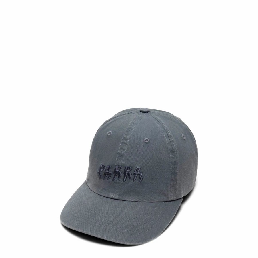 Headwear * | By Parra Shocker Logo 6 Panel Hat Blue