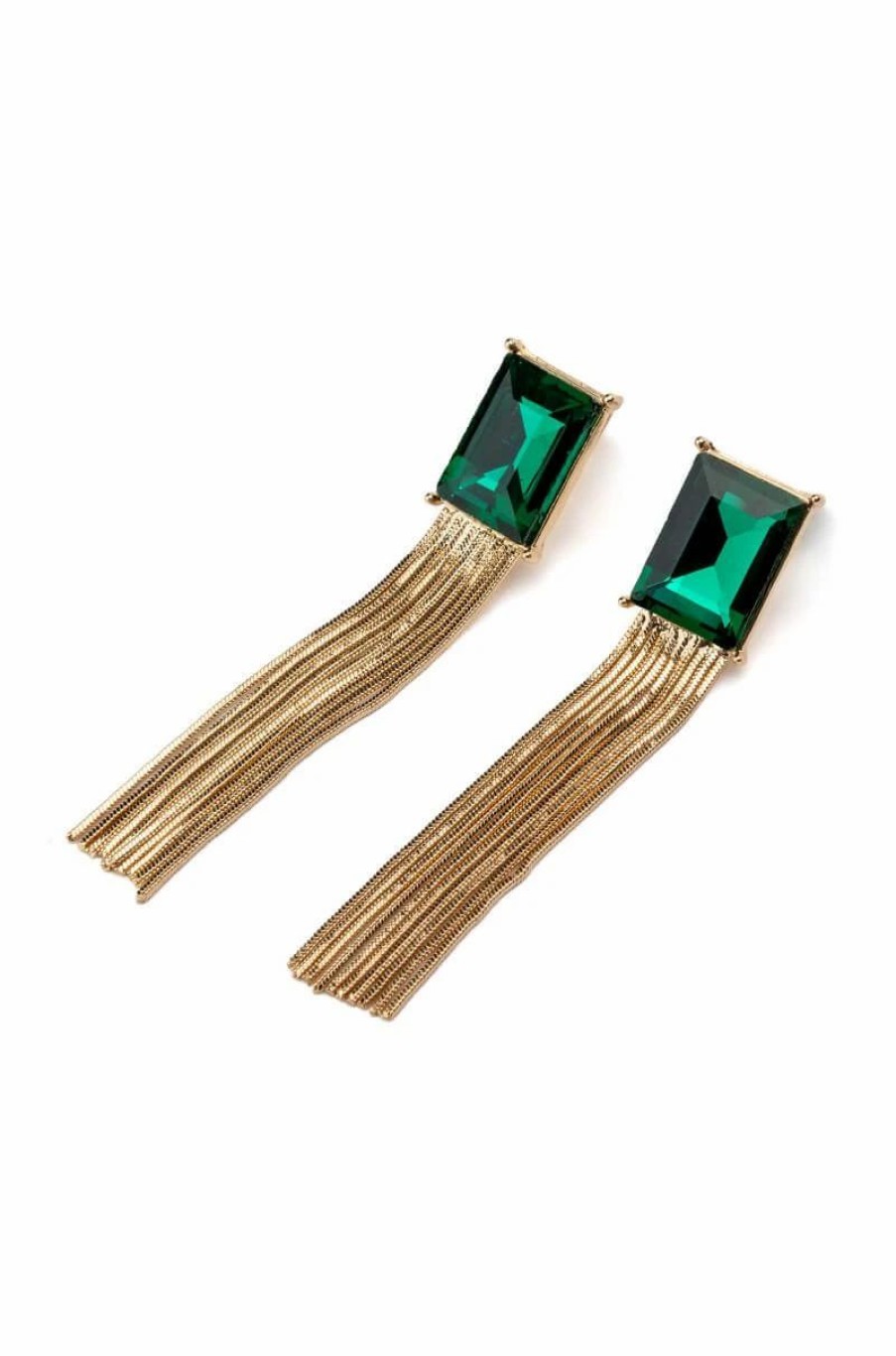 Jewelry * | Cause For Celebration Fringe Dangle Earrings Gold