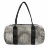 Handbags, Clutches & Wallets * | Ftw Rhinestone Cylinder Purse Silver