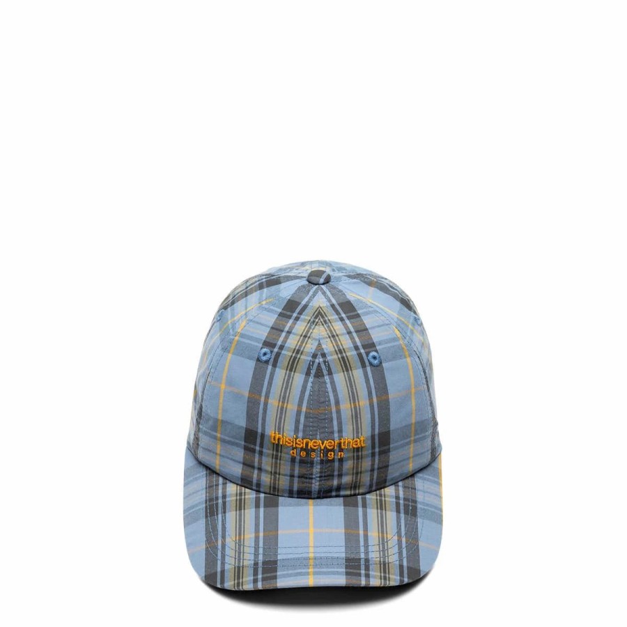 Headwear * | Thisisneverthat Cordura Check L Logo Cap Slate