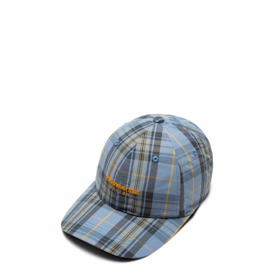 Headwear * | Thisisneverthat Cordura Check L Logo Cap Slate