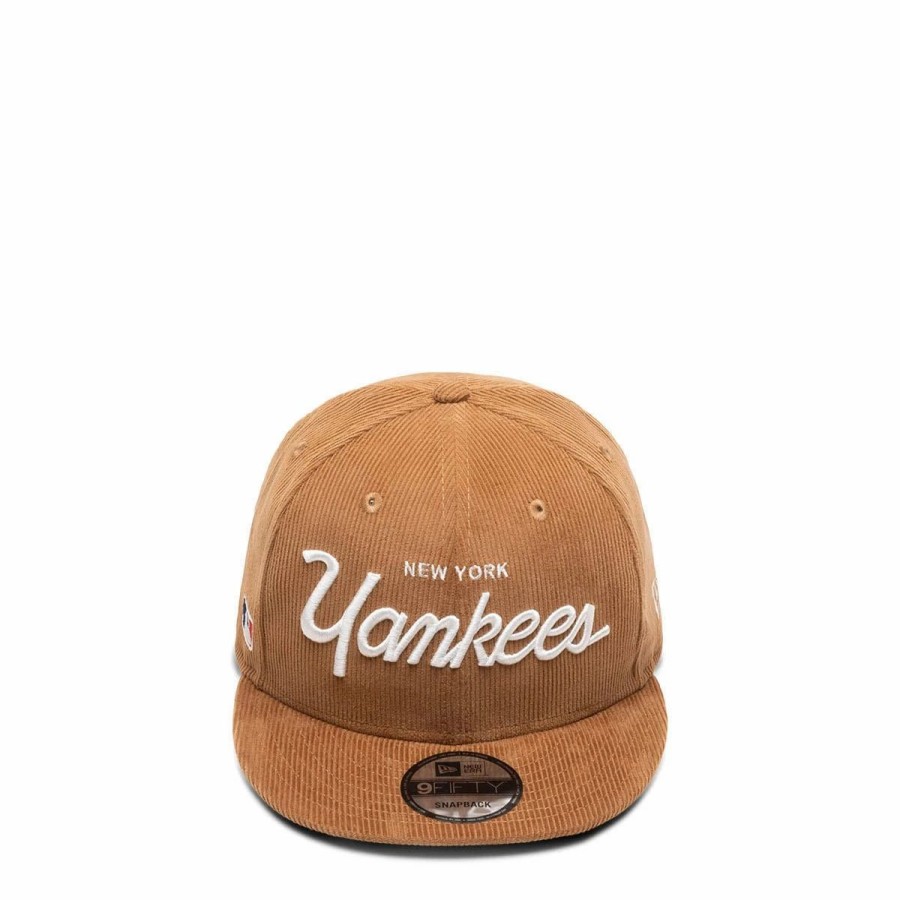 Headwear * | New Era 9Fifty New York Yankees Script Corduroy Cap Xbr