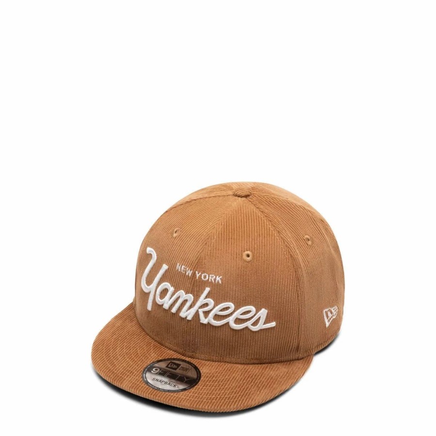 Headwear * | New Era 9Fifty New York Yankees Script Corduroy Cap Xbr