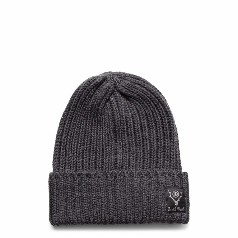 Headwear * | South2 West8 Watch Cap Charcoal