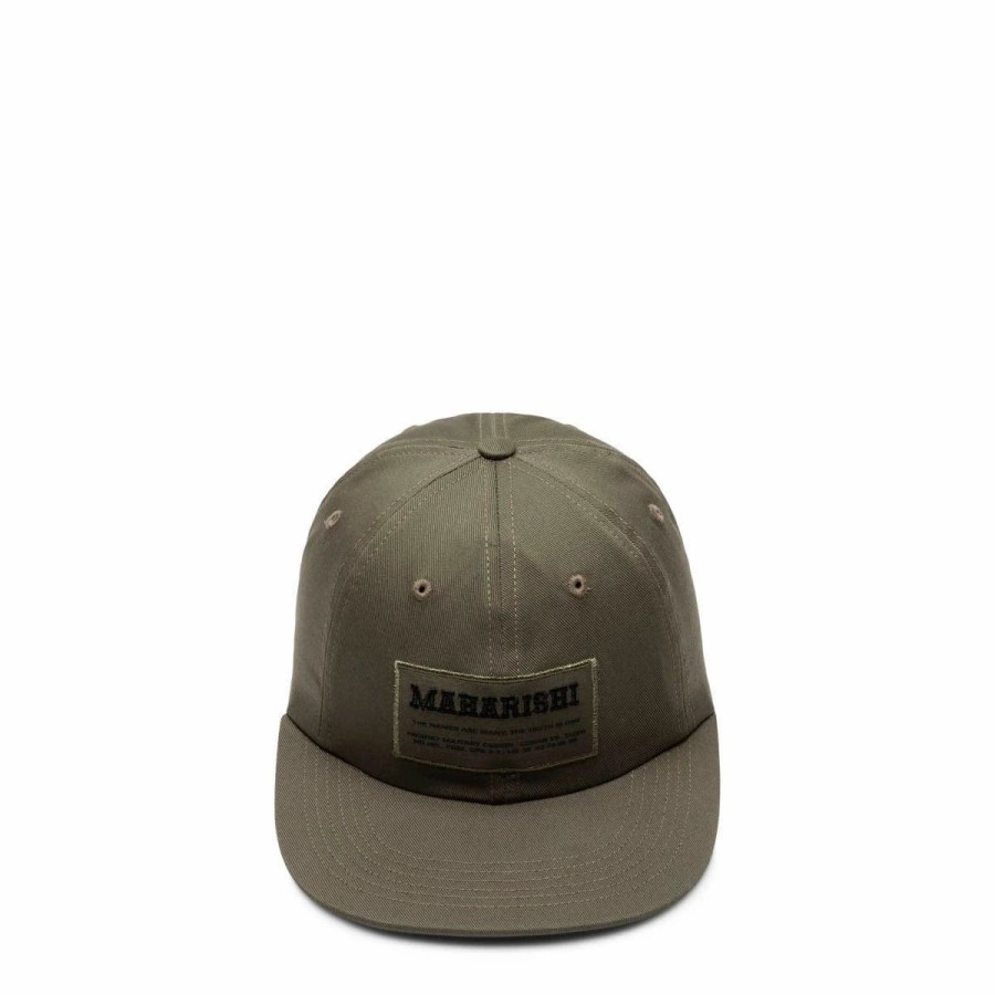 Headwear * | Maharishi Miltype 6-Panel Cap Olive