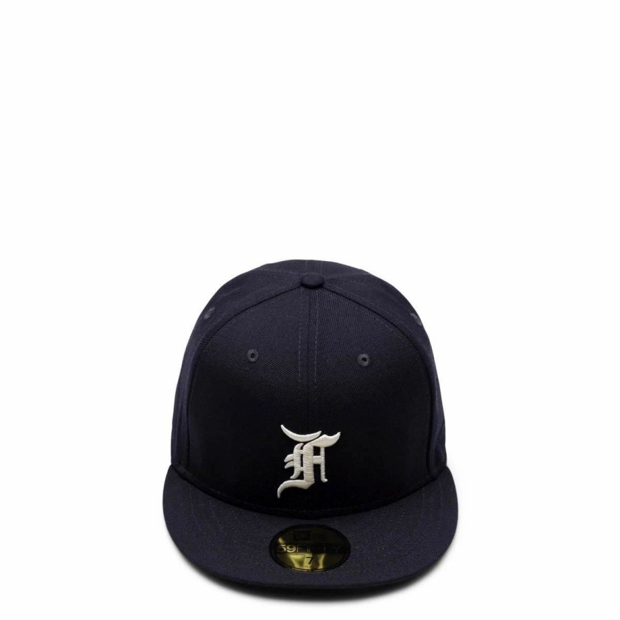 Headwear * | New Era X Fear Of God Essentials 59Fifty Navy