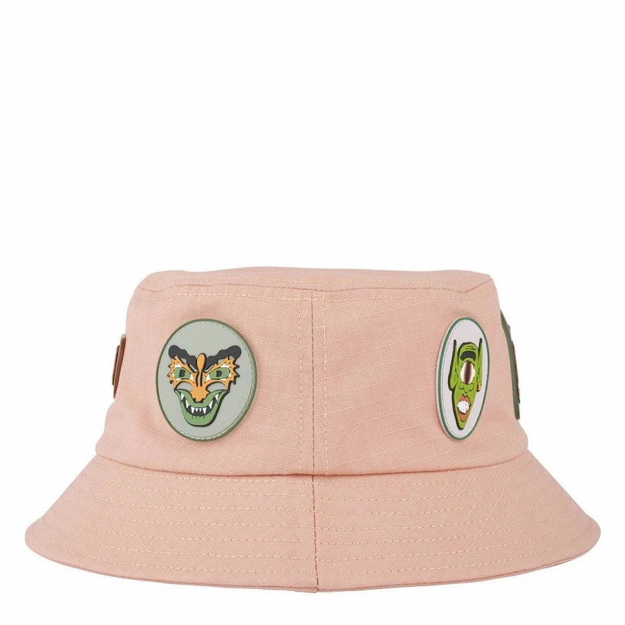 Headwear * | Brain Dead Metal Bucket Hat Coral