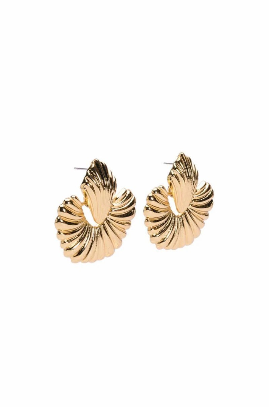 Jewelry * | Aretta Oversized Studs Gold