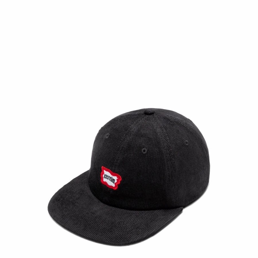 Headwear * | Icecream Shade Visor Cap Black