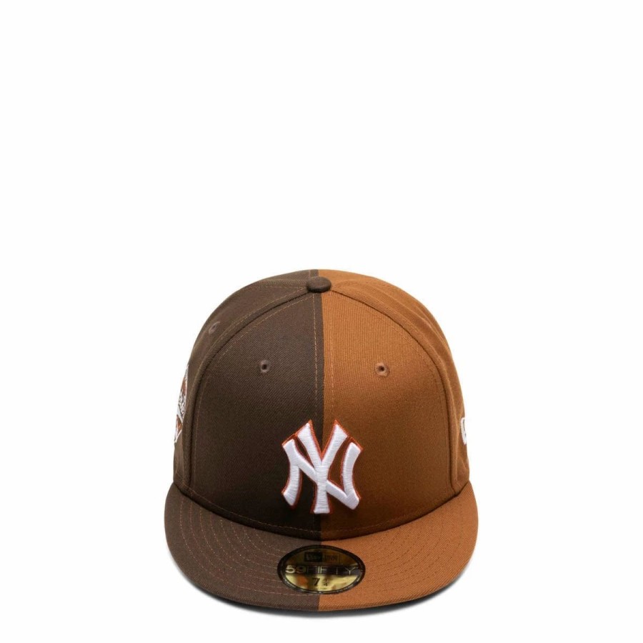 Headwear * | New Era 59Fifty New York Yankees Split Fitted Cap Wlttpn