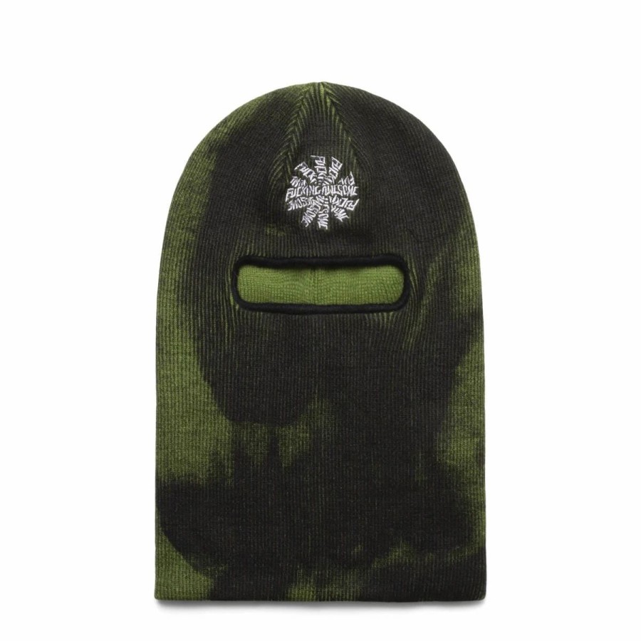 Headwear * | Fucking Awesome Spiral Balaclava Green