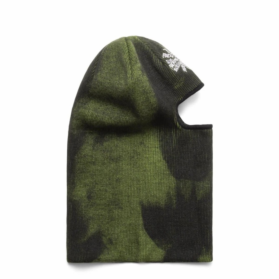 Headwear * | Fucking Awesome Spiral Balaclava Green