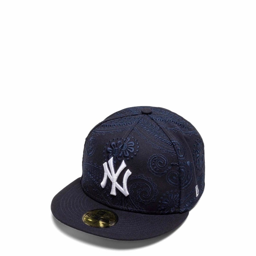 Headwear * | New Era 59Fifty New York Yankees Swirl Fitted Cap Navy