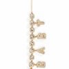 Jewelry * | Baby Bling Rhinestone Charm Bracelet Gold