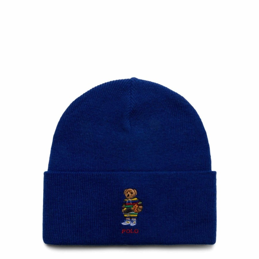 Headwear * | Polo Ralph Lauren Active Bear Beanie Heritage Royal