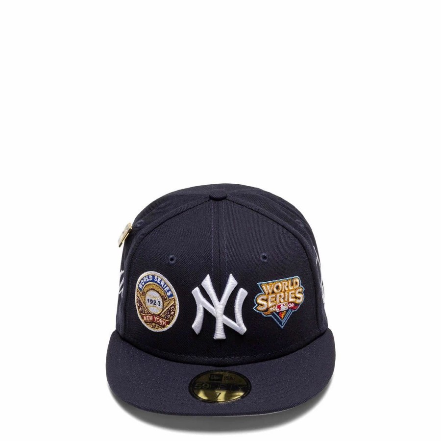 Headwear * | New Era 59Fifty New York Yankees Historic Champs Fitted Cap Navy