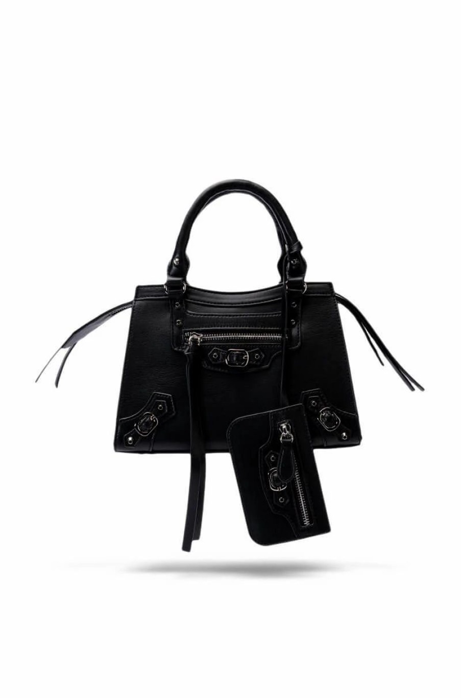 Handbags, Clutches & Wallets * | Bernadetta Strappy Bag Black