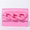 Handbags, Clutches & Wallets * | Let You Go Chain Purse Pink